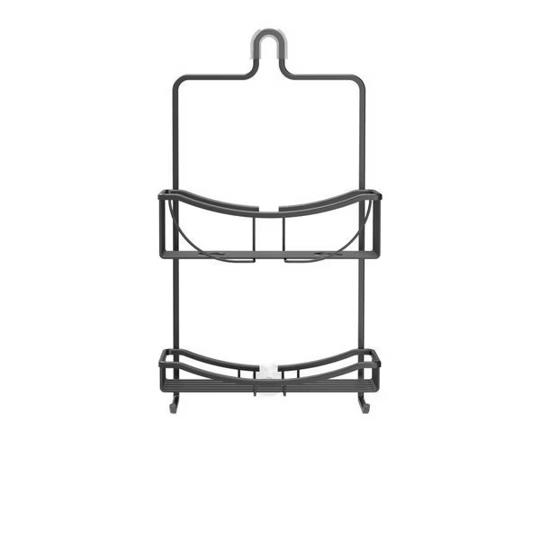 Venus 19.5 in. H X 4.5 in. W X 11 in. L Matte Black Shower Caddy, Better Living, Mfr#: 13635